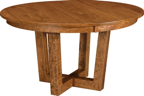 portland single style table amish solid hardwood dining table