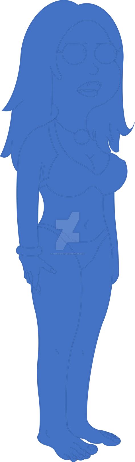 Bathing Suit Francine - Draft by RickyFL1975 on DeviantArt