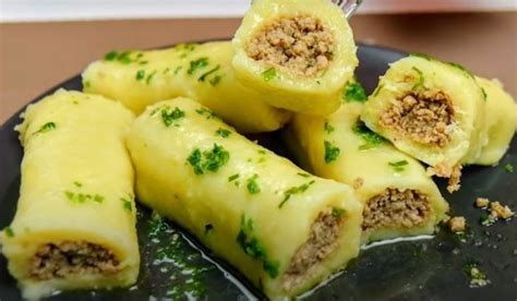 Картофельные сосиски с фаршем | Food, Ethnic recipes, Sushi