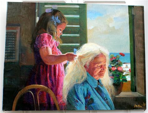 Grandmother Painting at PaintingValley.com | Explore collection of ...