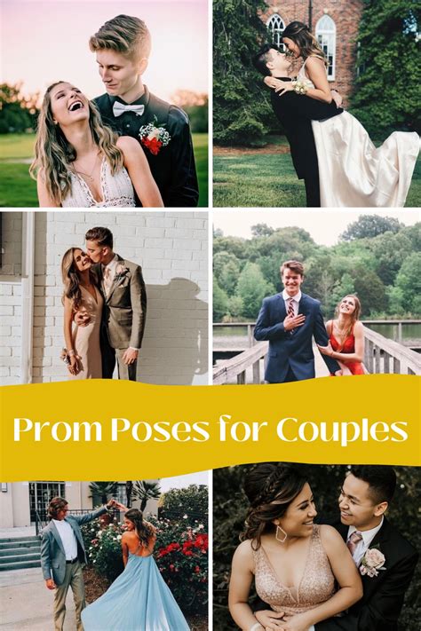 72 Creative Prom Poses for Singles, Couples & Groups - momma teen