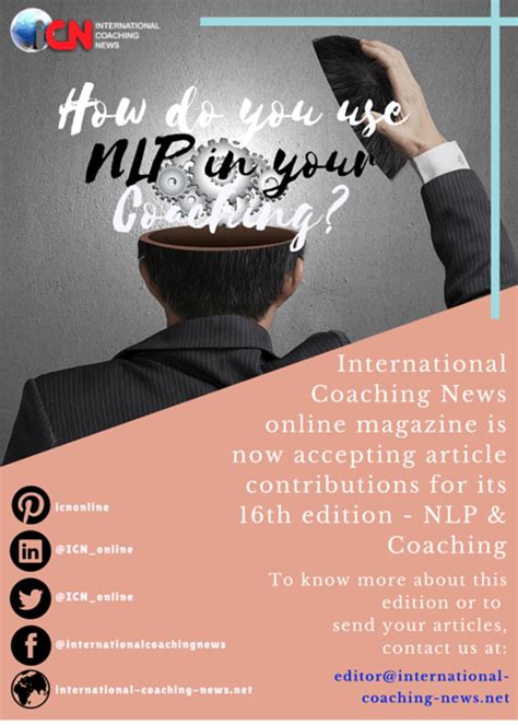 How do you use NLP in your Coaching? - Press Release How do you use NLP ...