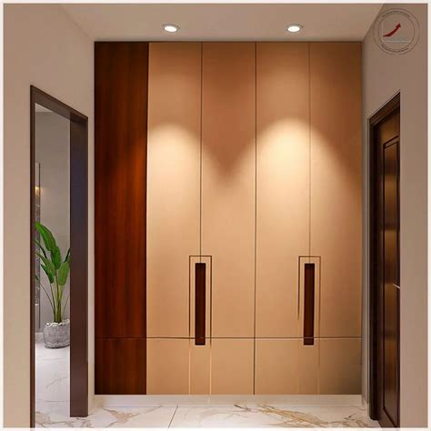 wooden membrane finish wardrobe  home   price  faridabad