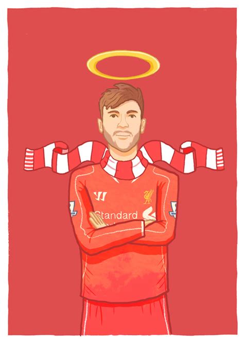 leydon illustration red saint     saint  hes  red