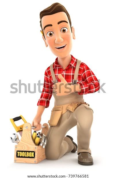 2,854 3d Handyman Cartoon Images, Stock Photos & Vectors | Shutterstock