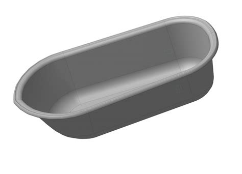 Ванна 3d - Чертежи, 3D Модели, Проекты, Строительство