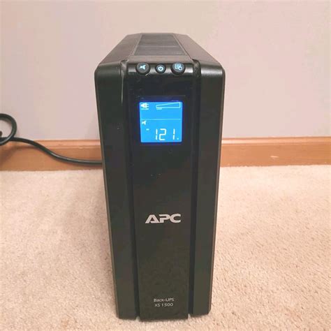 Used APC Back UPS Pro 1500 Battery Backup Surge Protector 1500VA 120V ...