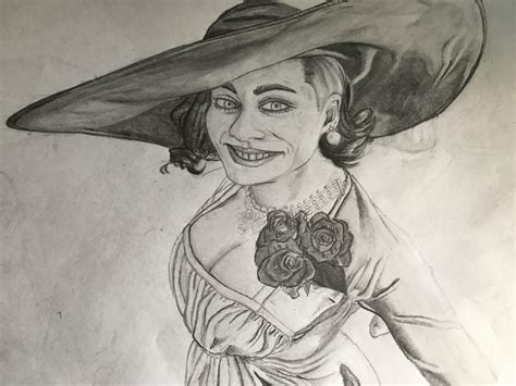 Lady d (art by me) : residentevil