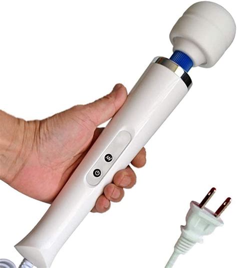 Personal Wand Massager,10 Speeds Wired Powerful Vibrations Massage