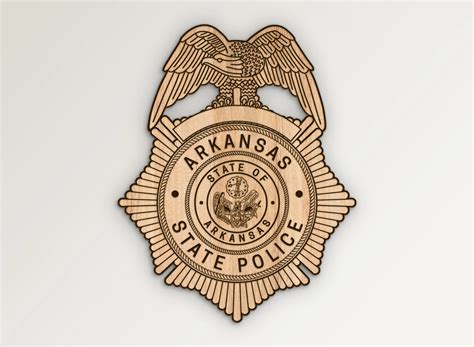 Arkansas State Police Badge SVG Vector Files | Vector911