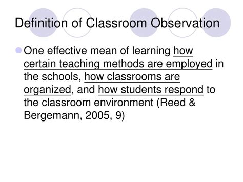 PPT - Classroom Observation (CO) PowerPoint Presentation, free download ... 