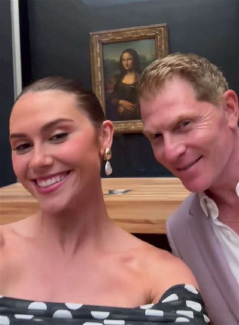 Bobby Flay and Daughter Sophie Visit the Louvre During Trip to Paris