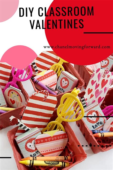 DIY Valentine Box and Gifts for Classroom Valentines