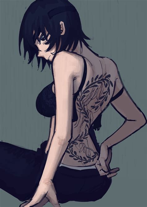 himeno (chainsaw man) drawn by liowig | Danbooru