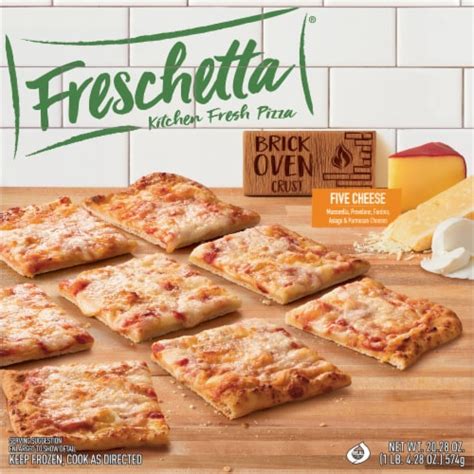 Freschetta Five Italian Cheese Brick Oven Crust Frozen Pizza, 20.2 oz ...