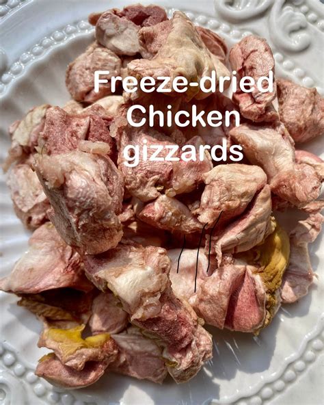 Freeze Dried Raw Chicken Gizzards | Freeze drying, Chicken gizzards