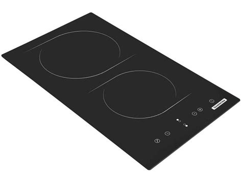 Cooktop 2 Bocas Eletrico - Cooktop 2 Bocas Tramontina Dominó Touch Elétrico - Vitrocerâmico ...