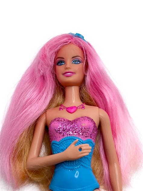 Princess and the Popstar 2 in 1 Princess Barbie Nude Doll Only (Read