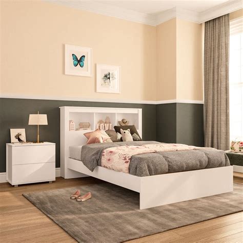 Polifurniture Madison 3-Piece White Full Wood Bedroom Set 402305400001 ...