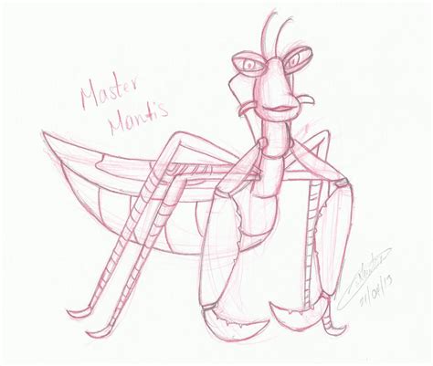 Kung Fu Panda (KFP) - Master Mantis by zeaeevee on deviantART