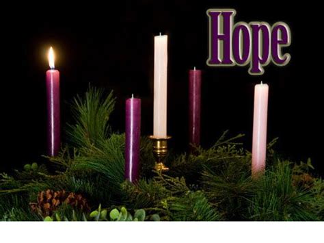 Advent Wreath Hope – Union Presbyterian Church of Los Altos