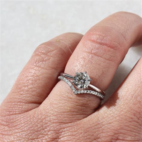 wishbone diamond ring wedding ring danielle camera