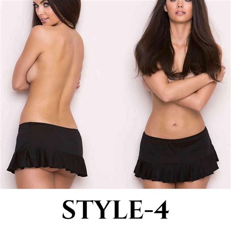 Ultra Mini Micro Skirts, School Girl Cosplay Lingerie, Role Play