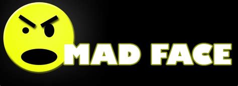 mad face mad text