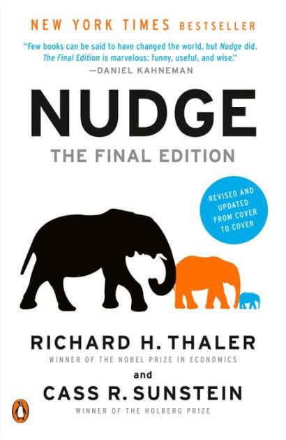 Nudge: The Final Edition by Richard H. Thaler, Cass R. Sunstein ...