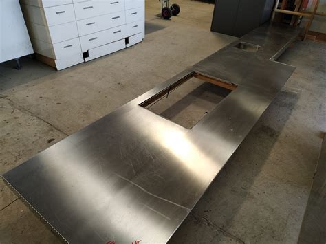 stainless steel bench top  single sink musgroves