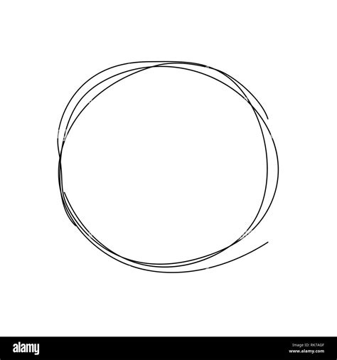 Sketch circle hi-res stock photography and images - Alamy