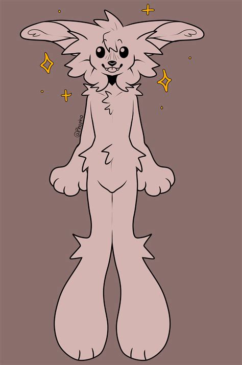 F2U Anthro Base by Phophophylite on DeviantArt