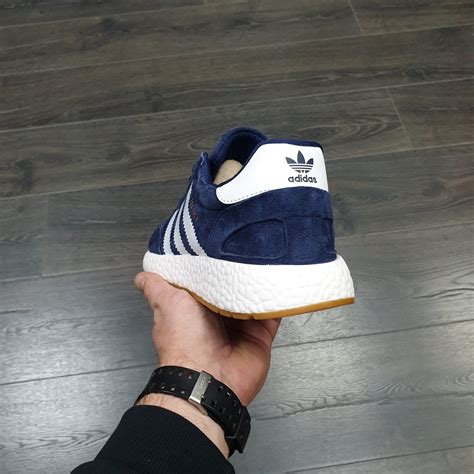 Купить кроссовки Адидас | Adidas Iniki Runner Boost Navy / White / Gum ...