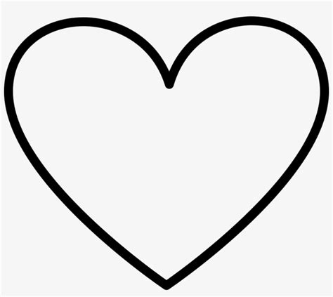 Heart Outline Png Transparent
