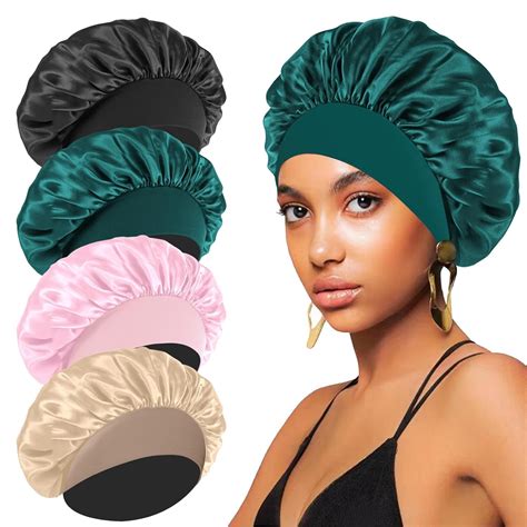 gorros de seda  dormir gorros de saten  el cabello