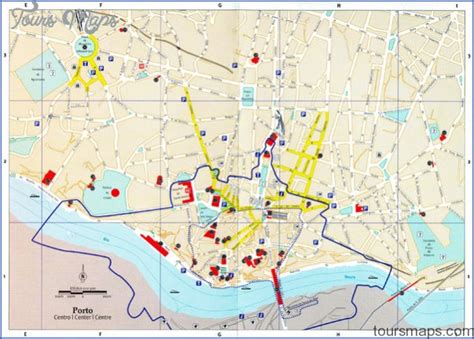 CENTRAL PORTUGAL MAP - ToursMaps.com