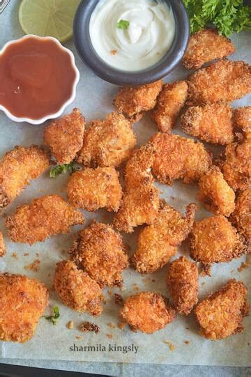 Air Fryer Chicken Nuggets - Cook with Sharmila