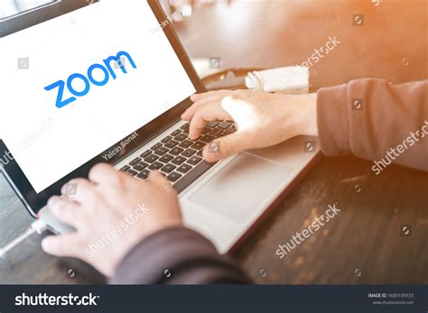 272 Laptop Showing Zoom Images, Stock Photos & Vectors | Shutterstock