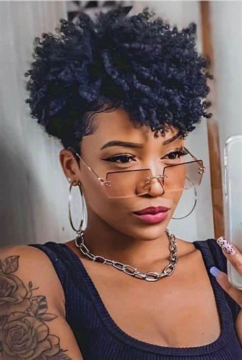 Afros Curtos Cabelo Crespo Raspado Feminino - Pin by Thayara Joy 🥀🤍 on Cabelo crespo feminino | Short natural hair ...