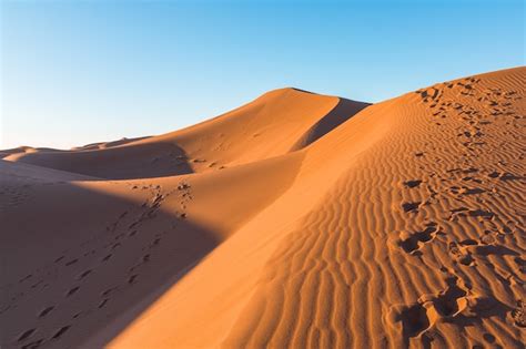 Deserto Do Saara Marrocos - Foto de dunas no deserto do saara, marrocos | Foto Grátis