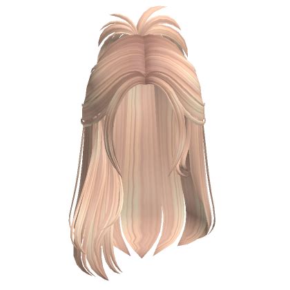 Cheveux de fille en blonde - Roblox
