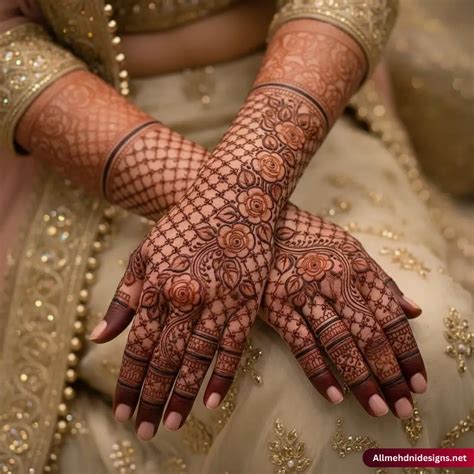 bridal mehndi design   ideas   bride
