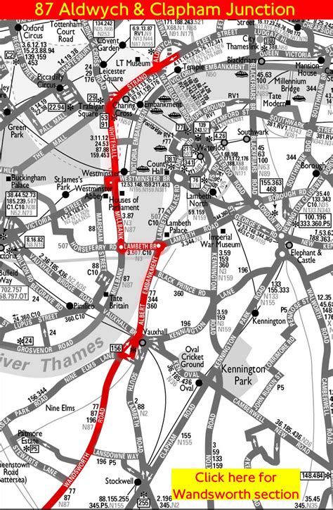 London Bus Route 87