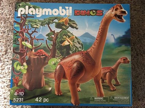 Playmobil Dinosaurs - Brachiosaurus With Baby | #1802388855