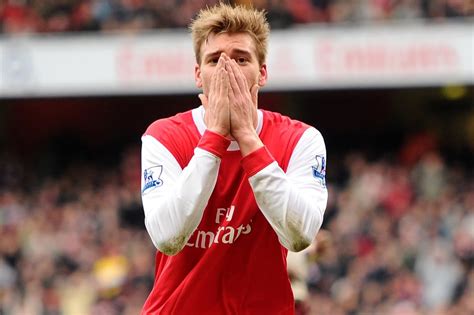 arsenal cult hero bendtner    premier league return