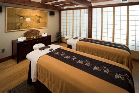 Couples massage room, Shibui Spa in Sisters, Oregon