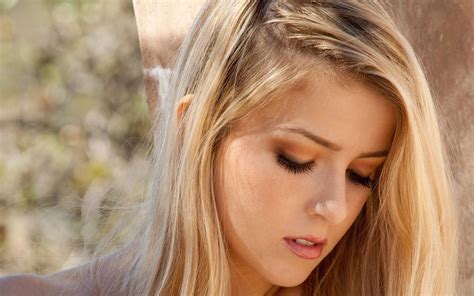 women closeup blonde abigaile johnson, HD Wallpaper | Rare Gallery