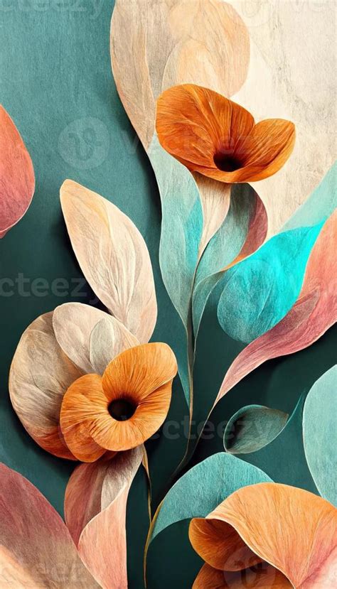 abstract colorful flowers for background wallpaper 21283569 Stock Photo ...