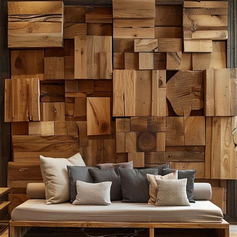 Captivating Natural Wood Wall Decor That Will Transform Your Interiors.