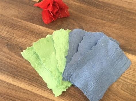 DIY Papier herstellen / Papier schöpfen, Basteln mit und für Kinder